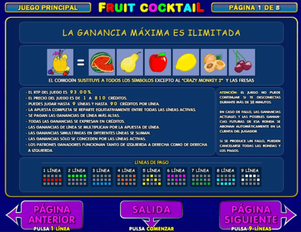 juegos de garage fruit cocktail 1